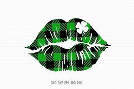Upgrade to save unlimited icons. St Patricks Day Buffalo Plaid Lips Kiss Svg Shamrock Svg 476788 Svgs Design Bundles In 2020 Svg Shamrock St Patricks Day