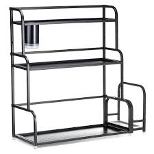 Know the way around the kitchen and keep kitchen & supplies organized to your. Buy 30 40 50cm 3 Tier Stainless Steel Kitchen Countertop Spice Rack Organizer Cabinet Shelves Knife Holder With Cutting Board Rack Cicig