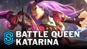Using a reimagined beta animations and voice lines. Battle Queen Katarina Skin Spotlight League Of Legends Youtube