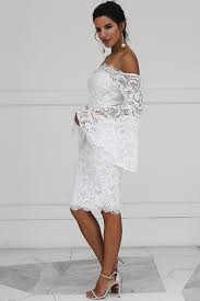 Kellips Off Shoulder Evening Party Elegant Mini Dress Elegant Mini Dress Dresses Little White Dresses