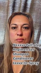 #giftedbytheinsiders .l really like this Nexxus Full.ology Regimen Set. The  bottles have a very nice presentation with bright red colors and the  letters in gold color very eye-catching. The bottles of ...