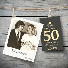 50 Jaar Jubileum Uitnodiging Jubileumkaarten Kaartje2go Huwelijksverjaardag Uitnodigingen Uitnodiging 50 Jarig Huwelijk