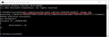 I changed my user name in windows vista (and also changed the name of my computer), but vista insists on showing my new username with a slash/next to my old user name. Change Computer Name Command Line Password Recovery