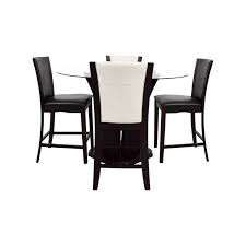About raymour & flanigan raymour & flanigan is a leading furniture retailer in the us, founded in the year 1946. 90 Off Raymour Flanigan Raymour Flanigan Black And White Counter Height Dining Set Tables