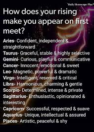 Horoscope Memes Quotes Astrology Zodiac Ascendant Sign