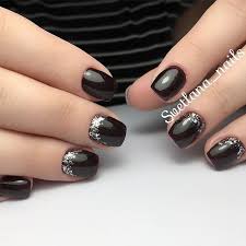 Black And Hot Pink Ombre Nails Daneloo Ombre Nails Glitter Ombre Nails Glitter Nail Art