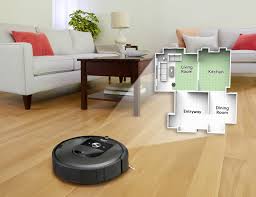 Irobot Roomba I7 With Clean Base Automatic Dirt Disposal A New Roomba Robot Vacuum From Irobot That Remembers A Home S Floor Pl Irobot Irobot Roomba Roomba