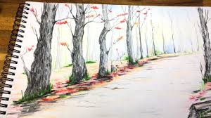 Sunset on the lake ii at the brass pub paint nite events near kingston on. Color Pencil Landscape