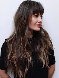 Here's how to acquisition the appropriate one for you if you're attractive for adulatory hairstyles for aboveboard face shapes, you're in luck. 50 Cute Long Layered Haircuts With Bangs 2021