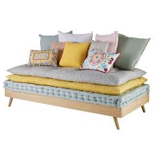 Day Bed 90x190 En 2020 Banquette Maison Du Monde Canape Matelas Et Coussin Pour Palette