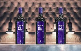Download 50 Best Wine Bottle Mockup Free Psd Candacefaber PSD Mockup Templates