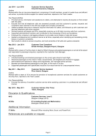 To provide a complete picture you qualifications for the job. Customer Service Cv Example With Writing Guide And Cv Template