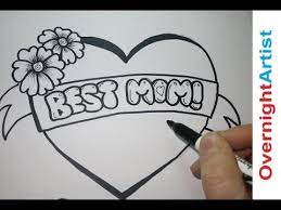Draw Best Mom How To Draw Best Mom Graffiti Bubble Letters Mothers Day Birthday Mothers Day Drawings Happy Birthday Drawings Mom Drawing