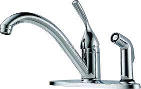 Single handle kitchen faucet llave de cocina de palanca models/modelos/modèles. Delta Faucet 300 Dst Single Handle Kitchen Faucet With Spray Chrome 034449593366 1