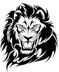 The lion is portrayed as the king of the jungle or the king of the animal kingdom. the lion is one of the most feared animals that walk the planet. Animal Temporary Tattoos Designs On Temporary Tattoos Designs Tribal Lion Tribal Lion Tattoo Lion Tattoo Design