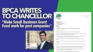 Make Covid 19 Small Business Grant Fund Work For Pest Companies Says Bpca To Chancellor