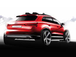 Audi Q3 Vail Design Sketch Car Body Design Audi Q3 Automotive Design Audi