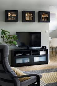 Sofas, tische, betten, kommoden, schränke & mehr. Besta Shelf Unit With Glass Door Sindvik Black Brown 23 5 8x15 3 4x25 1 4 Ikea Home Brown Living Room Decor Ikea Living Room