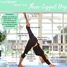 How To Three Legged Dog Get In Shape Yoga Yoga Stretches
