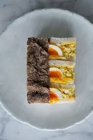 I browse a few recipes for japanese egg salad sandwich online and found that i liked the proportion of 6 tablespoons of mayo from sylvia g eatery. Recipe Konbi S Japanese Egg Salad Sandwich Fresh Truffles Steph Wants