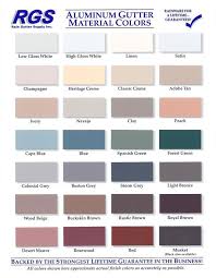 Color Chart Rgs