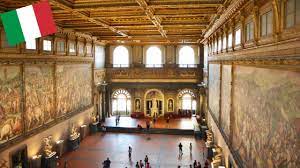 El palazzo vecchio (traducido al español, palacio viejo) se encuentra en la plaza de la señoría, en florencia, italia.alberga oficinas del ayuntamiento de la ciudad (comune di firenze) si bien las principales salas están abiertas al público como museo donde pueden verse murales y cuadros de artistas célebres de la escuela florentina como domenico ghirlandaio, bronzino y giorgio vasari. Palazzo Vecchio Medieval Fortress On The Outside Renaissance Palace On The Inside Youtube