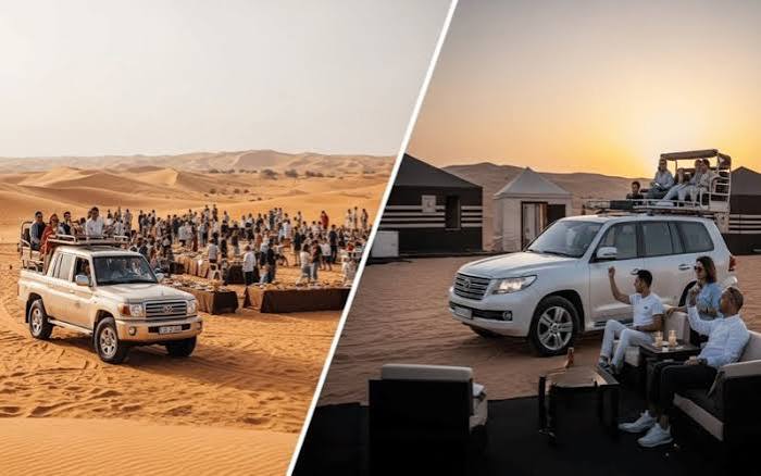 Luxury vs Standard Desert Safari Dubai | Groups Guide