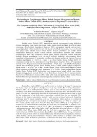 Yayasan cn di ci : Maturity Related Differences In Anthropometry And Body Composition In Download Table