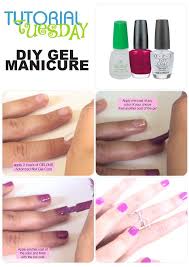 Tutoriel Mardi Manucure En Gel Bricolage Gel Manicure Diy Gel Manicure Gel Nails Diy