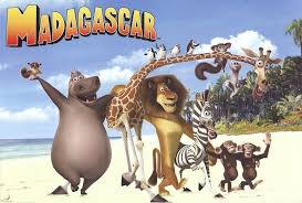 Cast and credits of madagascar. Madagascar Movie Poster Beach Cast 27x40 Ben Stiller Chris Rock Cartoon Madagascar Movie Poster Prints Movie Posters