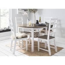 Find the perfect home furnishings at hayneedle, where you can buy online while you explore our room designs and curated looks for tips, ideas & inspiration to help you along the way. Canterbury 110cm Round Dining Table 4 Chairs Noa Nani