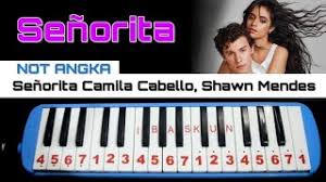 Not Pianika Senorita Camila Cabello Shawn Mendes Youtube
