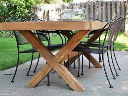 Once i realized it would be so much cheaper to build our own patio furniture, my searches went from retail sites to good ol'. 18 Diy Outdoor Table Plans