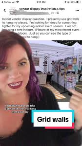 Us8ng Plant Grid Walls in Art Tent Display