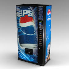 Where i live the vending machine has both pepsi & coke. Pepsi Vending Machine 3d Max