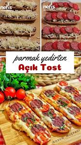 Parmak Yedirten Acik Tost Tarifi Nasil Yapilir 6 758 Kisinin Defterindeki Bu Tarifin Resimli Anlatimi Ve Deneyenlerin Yemek Tarifleri Yemek Yiyecek Ve Icecek