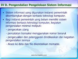 Pengendalian berkisar pada kegiatan memberikan pengamatan, pemantauan, penyelidikan dan tujuan pengendalian persediaan menurut assauri 1998:177. Spip Kegiatan Pengendalian Ppt Download