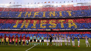 Image result for INiesta bids farewell to barca