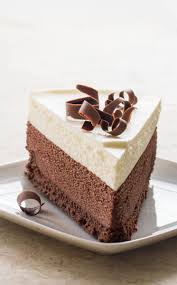 Triple Chocolate Mousse Cake This Triple Decker Confection Is A Perfect 10 Triple Chocolate Mousse Cake Mousse Cake Recipe Cupcake Cakes