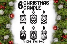 Download Christmas Candle Vol 6 Graphic By Bayu Baluwarta Creative Fabrica SVG Cut Files