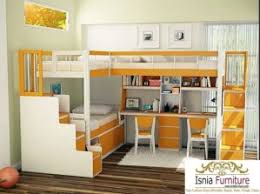 Tentukan fitur tempat tidur tingkat yang dibutuhkan ada berbagai fitur yang dapat ditambahkan untuk mengakomodasi kebutuhan anda di kamar tidur. Ranjang Tingkat 3 Anak Natural Jati Desain Tempat Tidur Tingkat Paling Bar