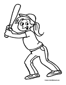 Maybe you would like to learn more about one of these? Softball Coloring Pages