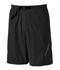 pacific trail mens belted performance athletic workout shorts