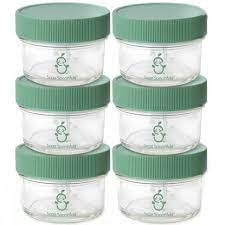 Sage Spoonfuls Small Batch 6pk Baby Food Storage Container Clear 4oz Target