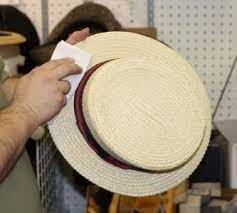 Hat Care Cleaning A Straw Hat Village Hat Shop Hats Hat Cleaning Straw Cowboy Hat