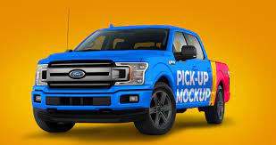 Download Pickup Truck Mockup Psd Free On Behance