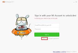 Download the mi unlock app to pc, and sign in with the mi account which are loged in your mi phone. Download Mi Flash Unlock Tool V2 2 406 5 How To Unlock Bootloader Of Xiaomi Devices