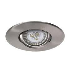 Bazz 300 Series 4 In Recessed Brushed Chrome Led Gu10 Light Fixture Kit 4 Pack 300 Led5b At The Light Fixtures Recessed Lighting Fixtures Recessed Lighting