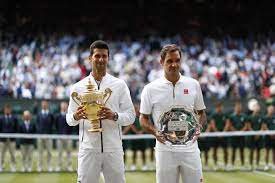 A wimbledon junior champion in 1998, federer won his first grand slam singles title at wimbledon in 2003 at age 21. Federer Wimbledon Final Gegen Novak Djokovic Verloren