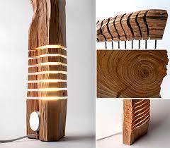 Wooden dowels have a lot of uses but normally, it's used to provide support to furniture and other things. Go Nature 9 Creative And Cool Wooden Lamp Designs Design Swan